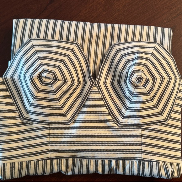 Mara Hoffman Marina Strapless Striped dress - Picture 6 of 7